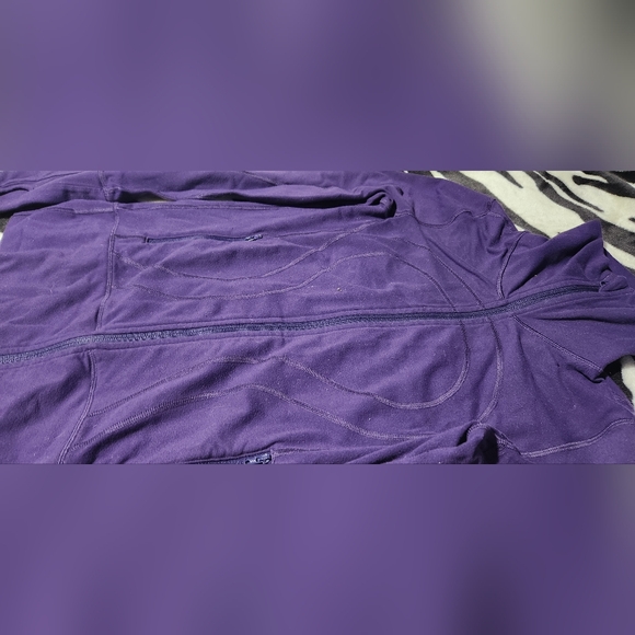 Lululemon Define Jacket Women's 10 Plum Purple Full Zip Stretch - Picture 3 of 8